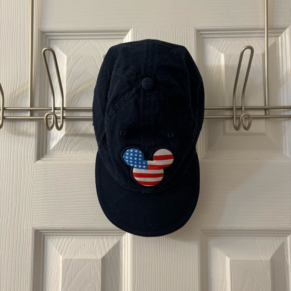 Disney Micky Mouse American Flag Hat Kids Size L